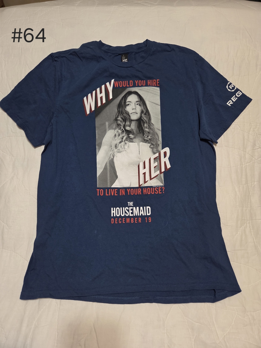 Rare The Housemaid (2025) Movie Promo T-Shirt | Sydney Sweeney | Size XL